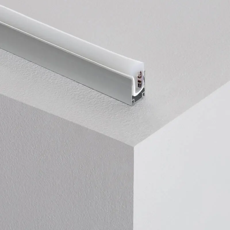 Profilé Aluminium 1 m pour Néon LED RGB Semi-Circulaire 180
