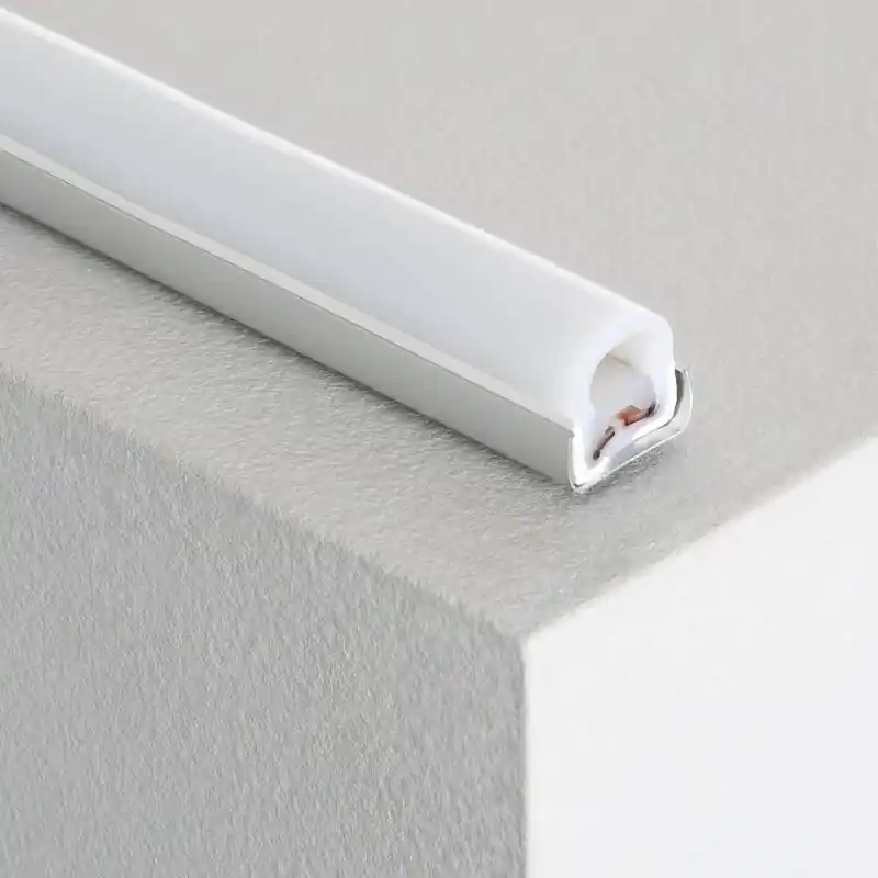 Profilé Aluminium 1 m pour Néon LED Monochrome Semi-Circulaire 180