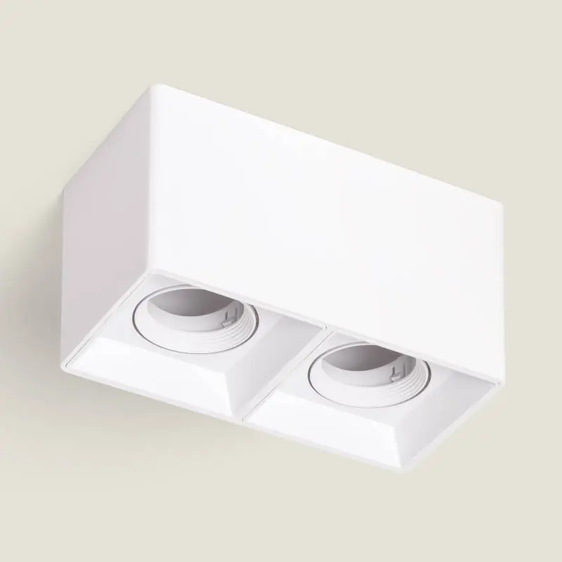 Plafonnier Space Carré Double