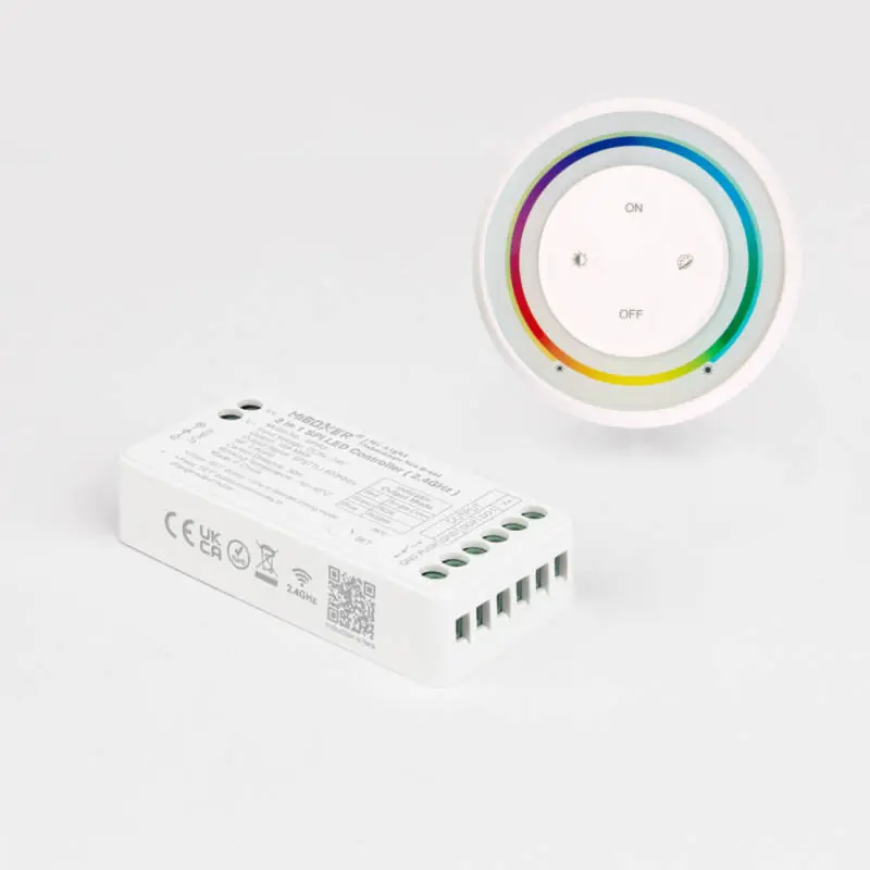 Contrôleur Variateur RGBW 12/24V DC + Télécommande RF Rainbow MiBoxer