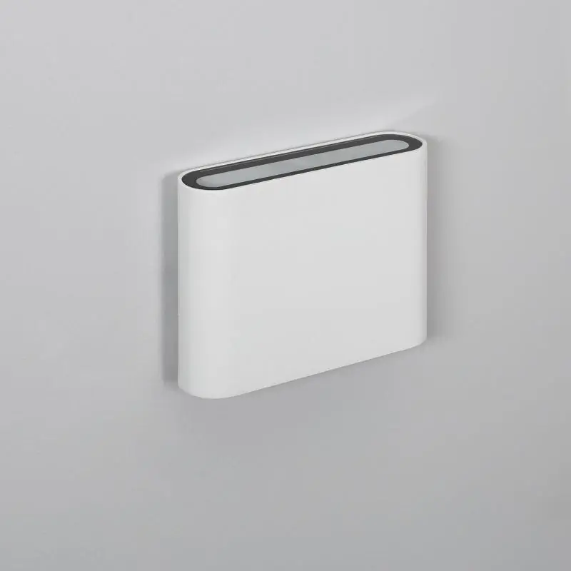 Applique Murale LED Extérieure Luming 6W Éclairage Double Face Carrée Blanche