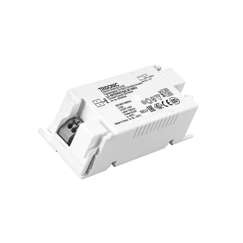 Driver TRIDONIC LC 1050mA fixC SC SNC2 198-264V Sortie 25-43V 26-42W 87500764