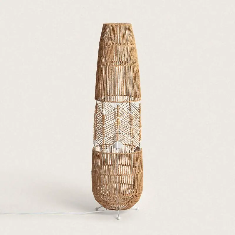 Lampadaire Papier Tressé Satie