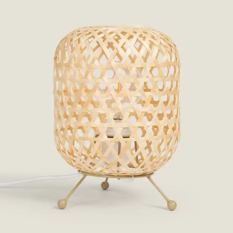 Lampe à Poser Rotin Chia
