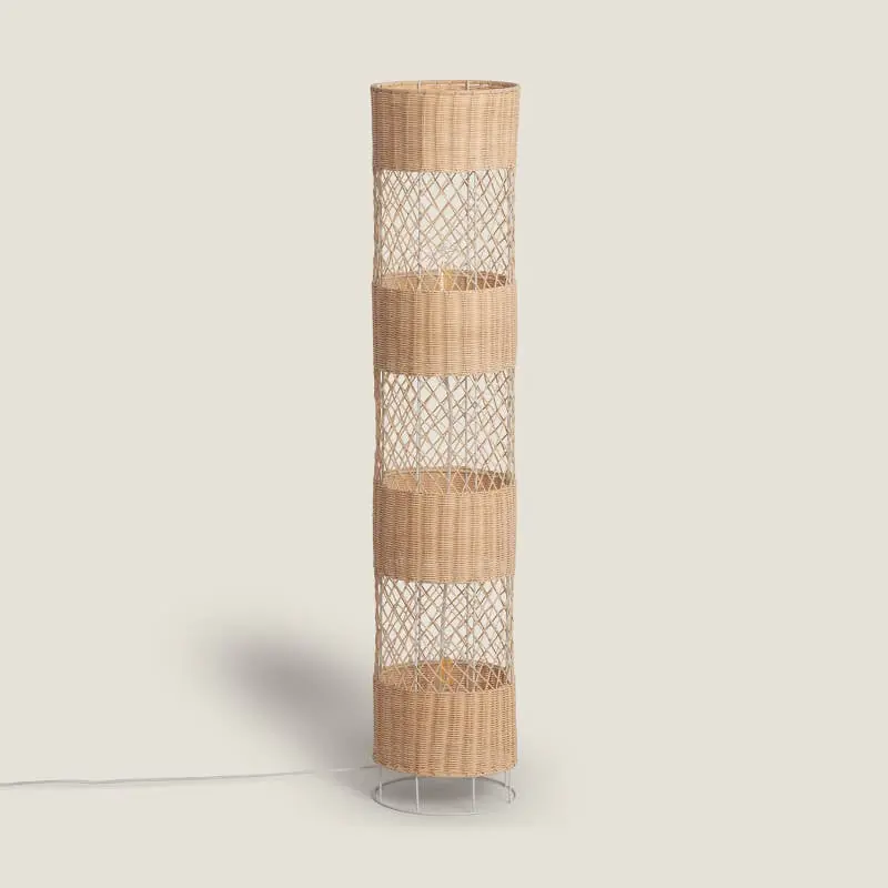 Lampadaire Rotin Rubra