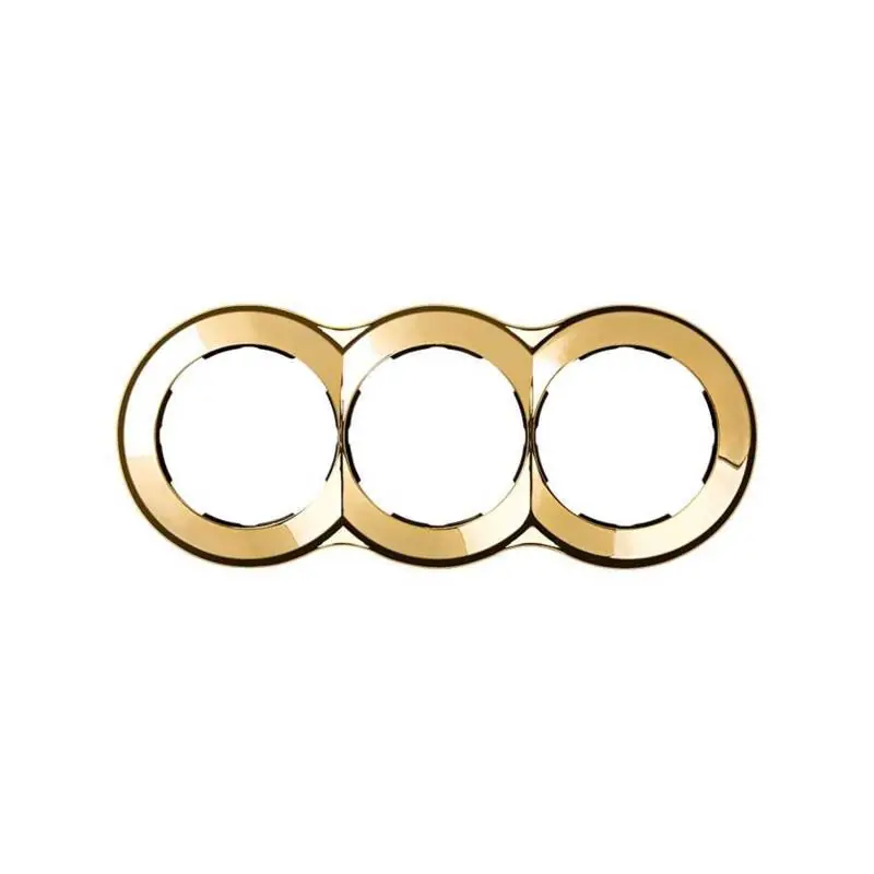 Cadre Rond 3 Emplacements SIMON 8888630