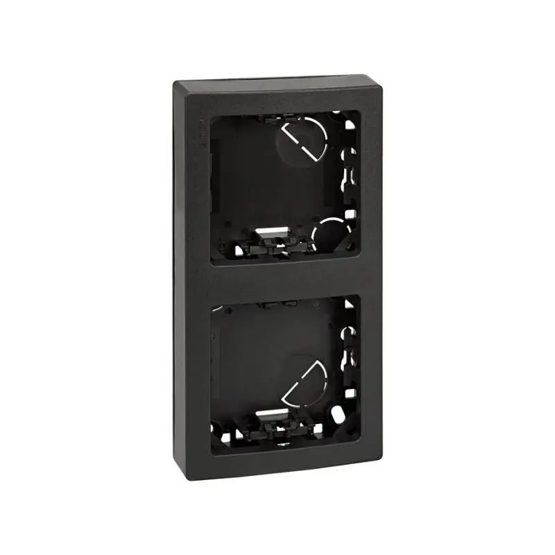 Cadre avec Base pour 2 Emplacements Verticaux SIMON 73 LOFT 73621