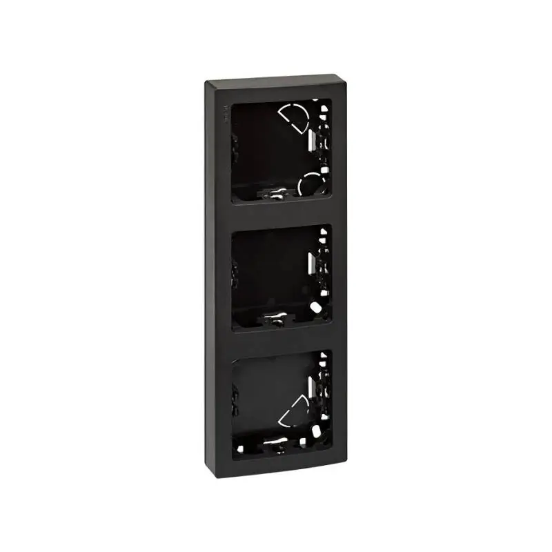 Cadre avec Base pour 3 Emplacements Verticaux SIMON 73 LOFT 73631