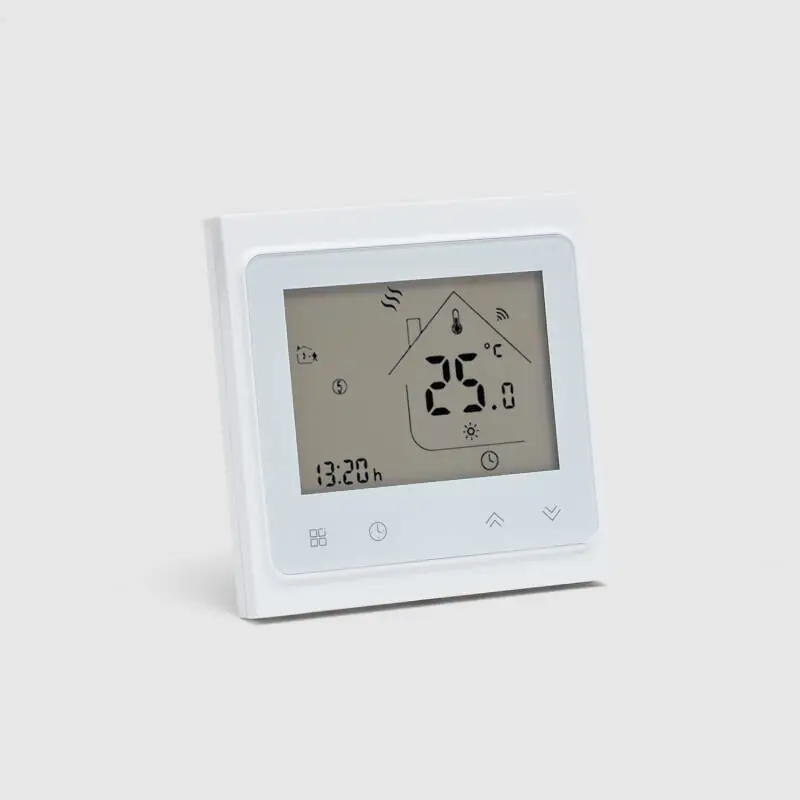 Thermostat WiFi Programmable Blanc pour Chauffage