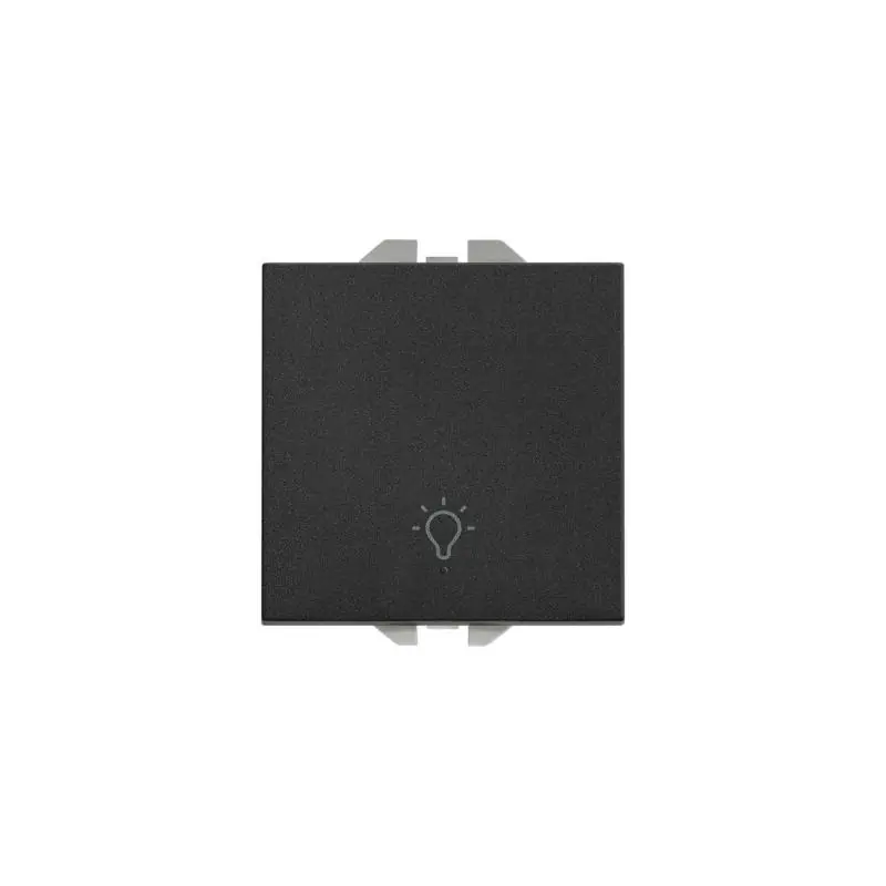 Bouton-Poussoir Simple Avec Gavure Lumière SIMON 270 20000151