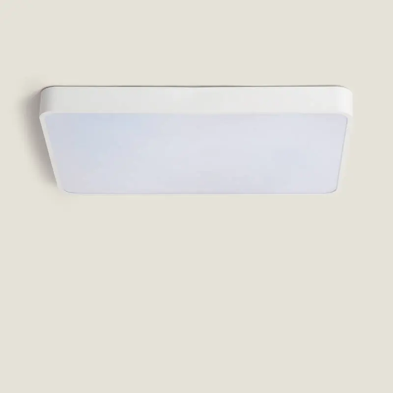 Plafonnier LED Rectangulaire Métal 40W CCT Sélectionnable Hidria 600x400 mm