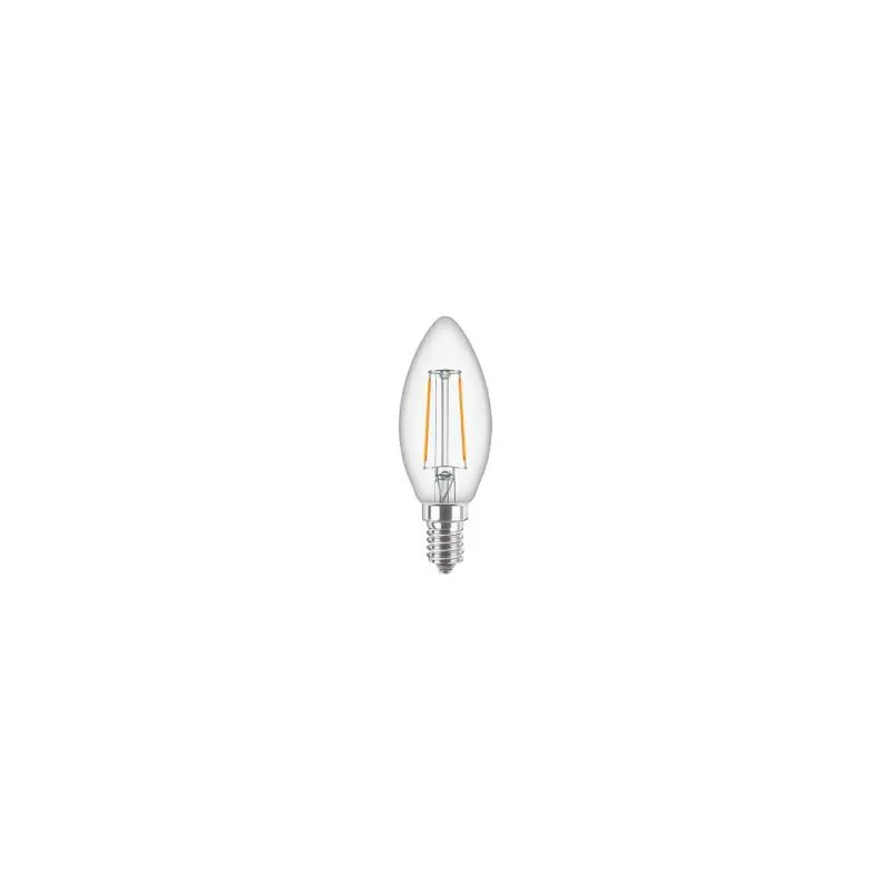 Ampoule LED PHILIPS E14 B35 Filament CandleND 2W 250 lm