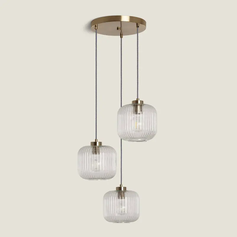 Suspension Verre Tri Wilde