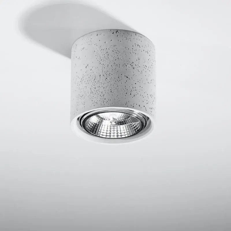 Plafonnier Cullo Béton SOLLUX