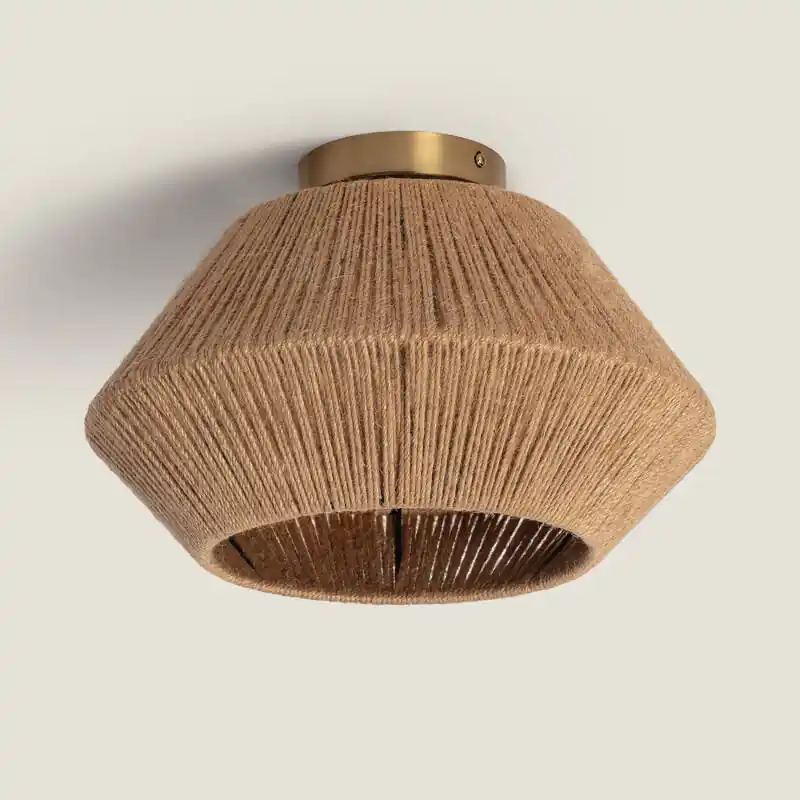 Plafonnier Corde Naturelle Moksha