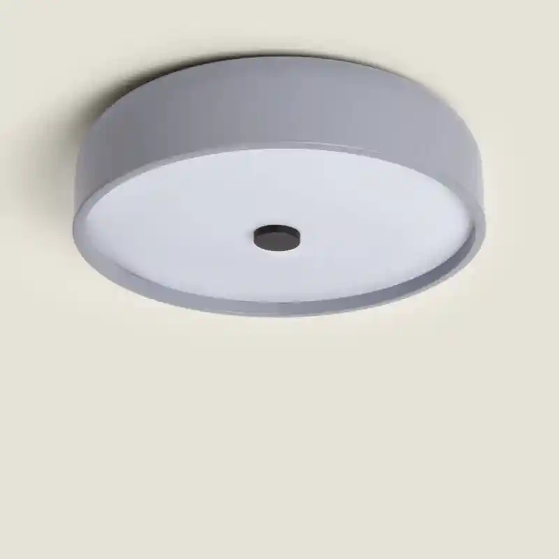 Plafonnier LED Rond Métal 24W CCT Sélectionnable Eyelight Ø350 mm