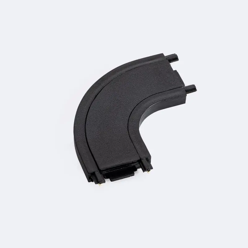 Connecteur Type L Courbé pour Rail Magnétique SuperSlim 25mm En Saillie 48V