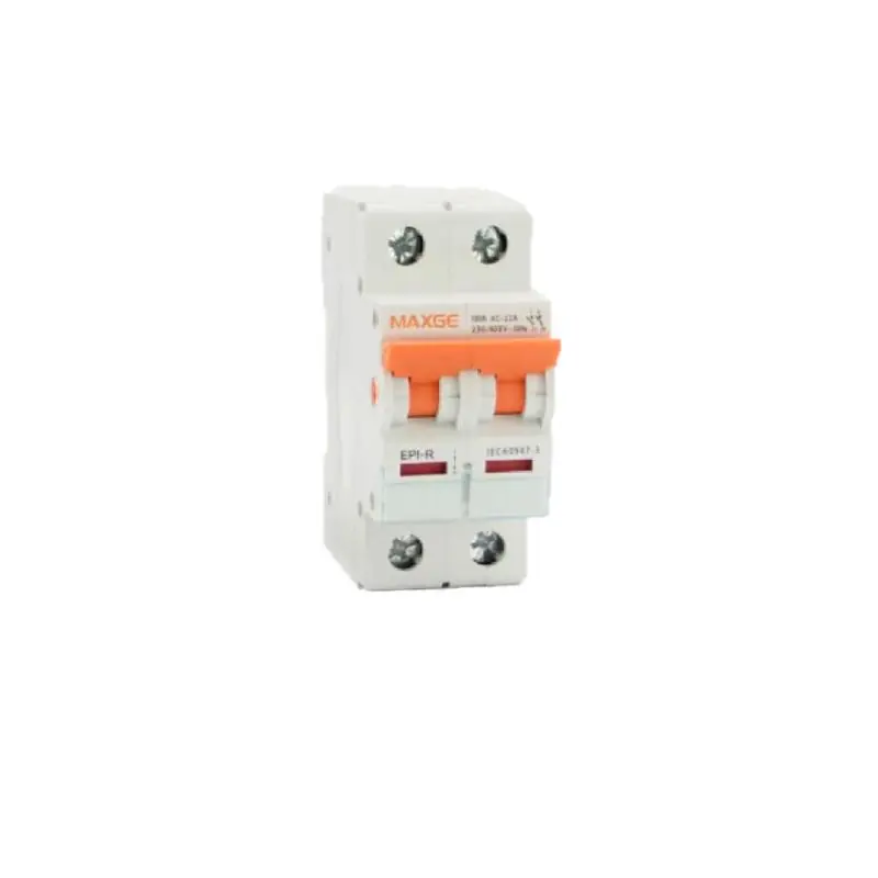 Interrupteur-Sectionneur pour rail DIN 2P 16-125A MAXGE Alpha+