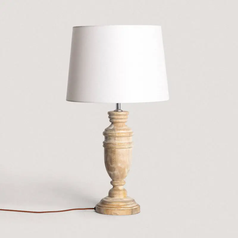 Lampe à Poser Bois Hausa ILUZZIA