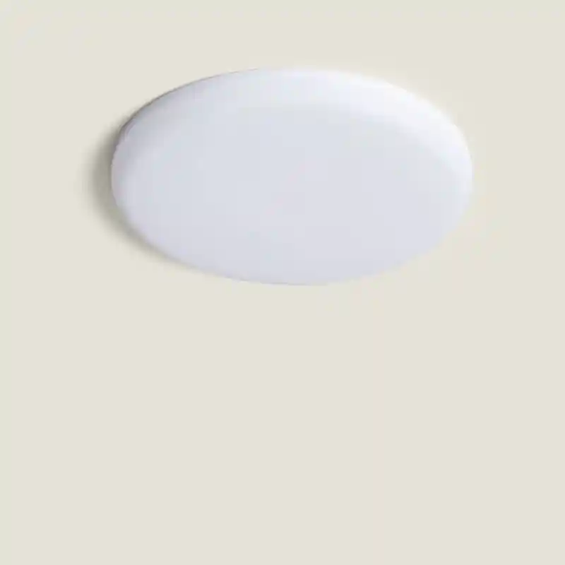 Dalle LED Ronde 18W en Saillie Coupe Ajustable Ø50-190 mm avec Boîtier de Connexions
