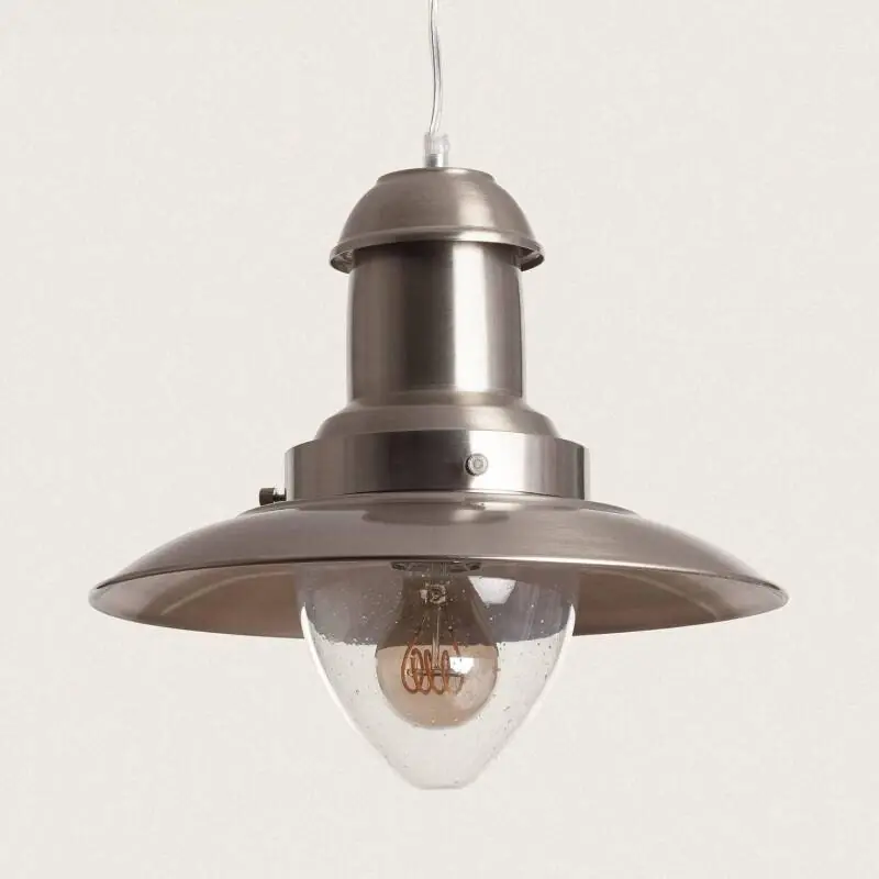 Suspension Nickel Satiné Fisherman