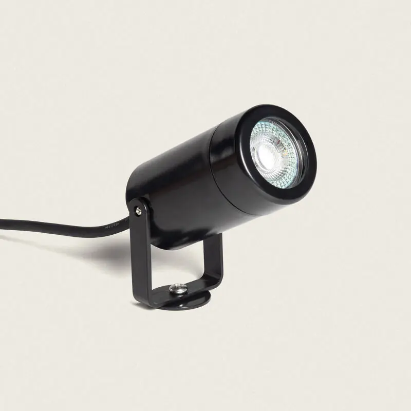 Spot Extérieur LED sur Piquet Leaf pour Ampoule GU10