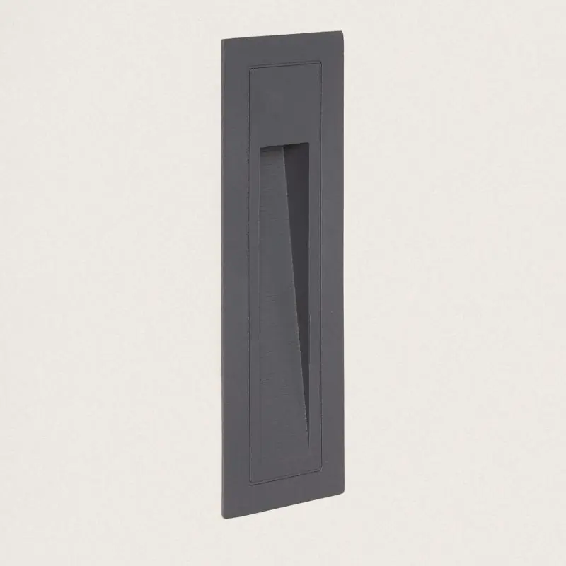 Balise Murale Extérieure LED Encastrable Anthracite Lane 3W