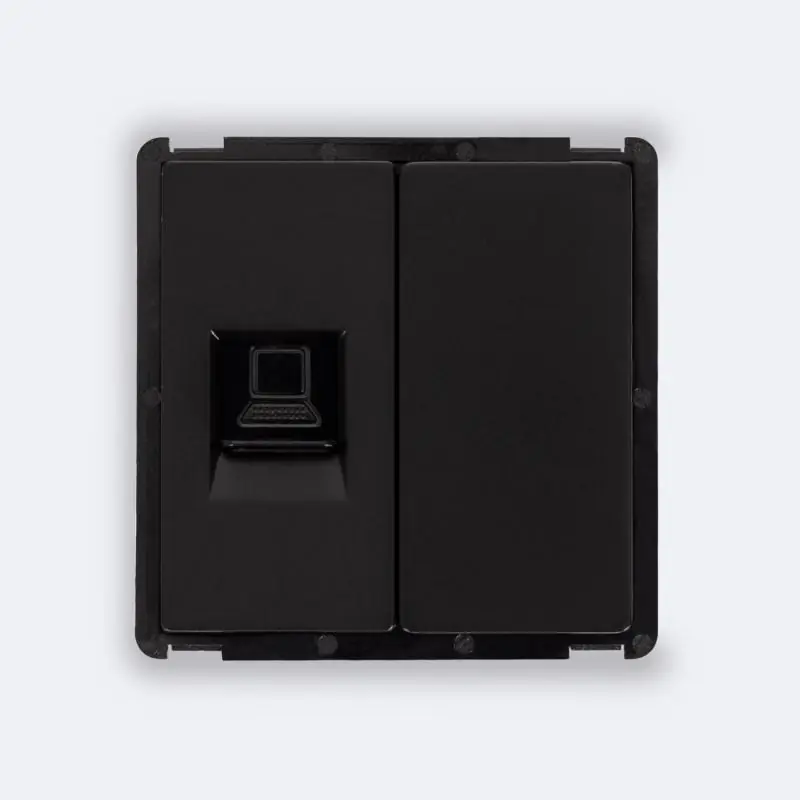 Prise Internet RJ45 CAT 6 + Capot Fermé Modern