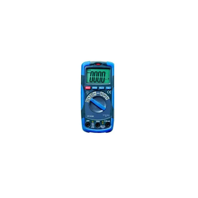 Multímètre Numérique Professionnel Multi Testeur 700V AC 1000V DC 10A AC/DC