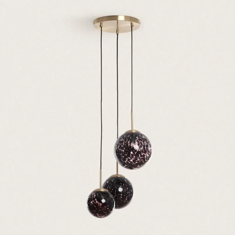 Suspension Métal et Verre Pardo