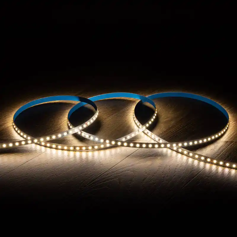 Ruban LED 24V SMD 120 LED/m BOBINE 20m 10W/m 1100lm/m Largeur 8mm Coupe 5cm IP20