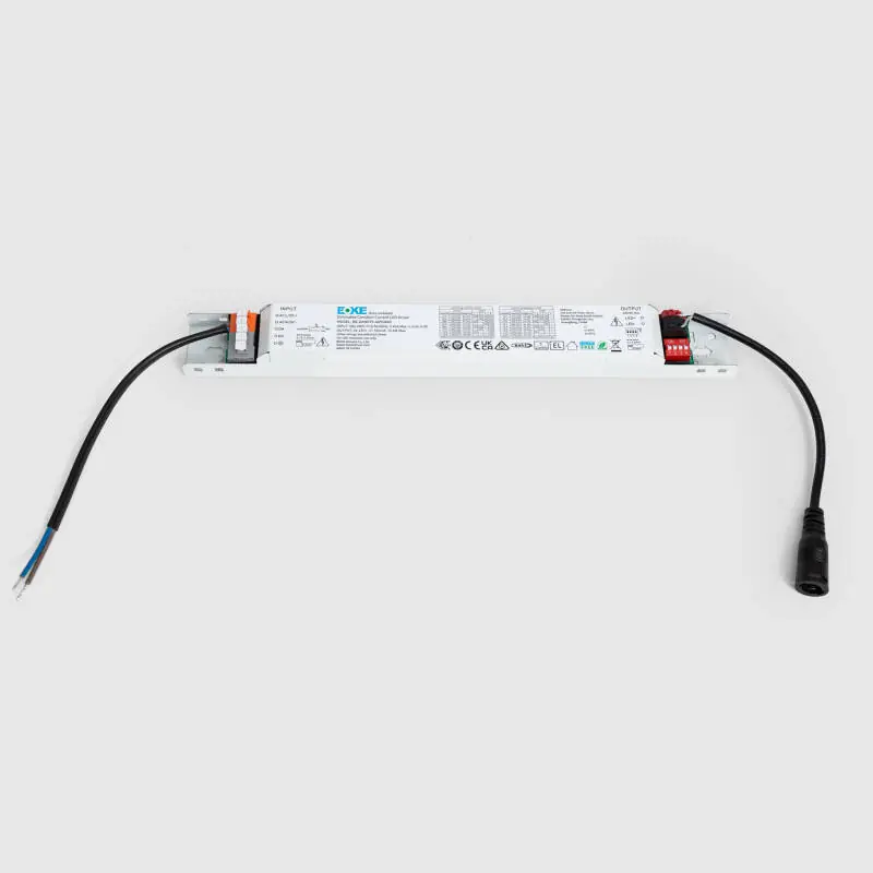 Driver BOKE Linéaire Dimmable DALI/PUSH 200-240V No Flicker Sortie 54-200V 100-450mA 76.5W BK-DEN075