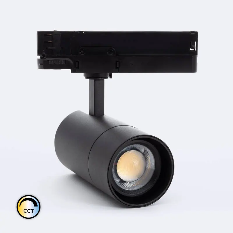 Spot LED sur Rail Triphasé 20W Wild CCT Sélectionnable Multi-Angle 24-60º Special