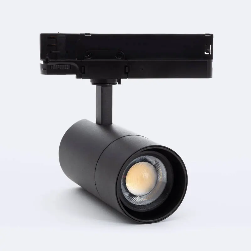 Spot LED sur Rail Triphasé 20W Wild CCT Sélectionnable Multi-Angle 24-60º Dimmable 0-10 V