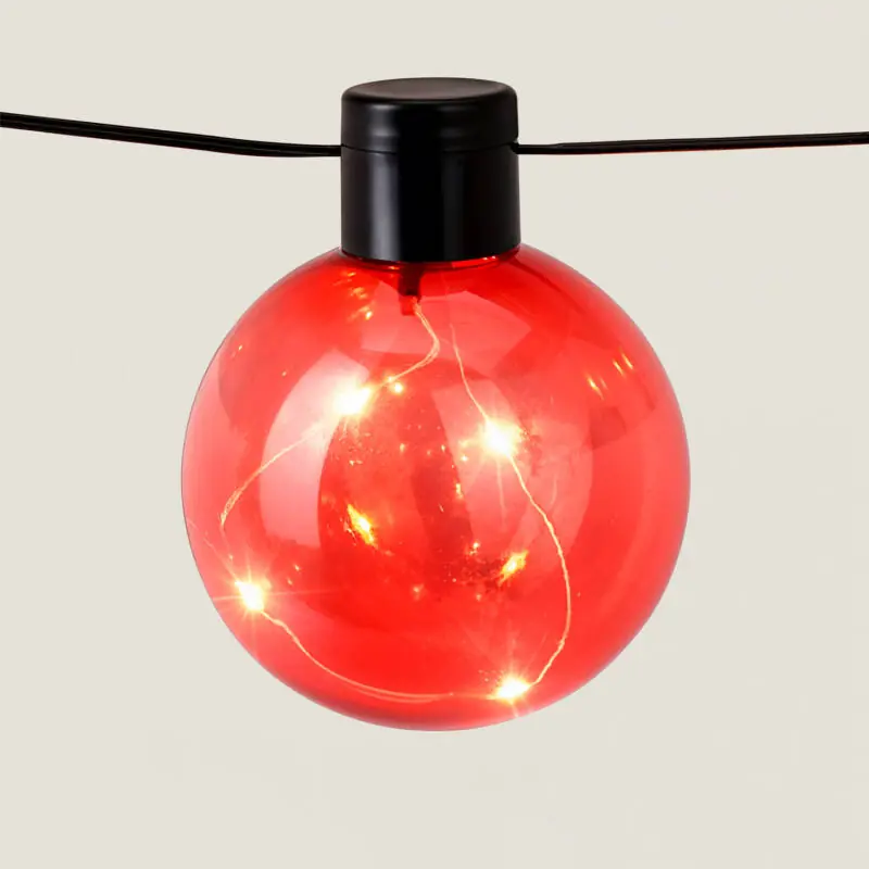 Guirlande Extérieure LED RGB de 10 Ampoules Jarli 7.5m