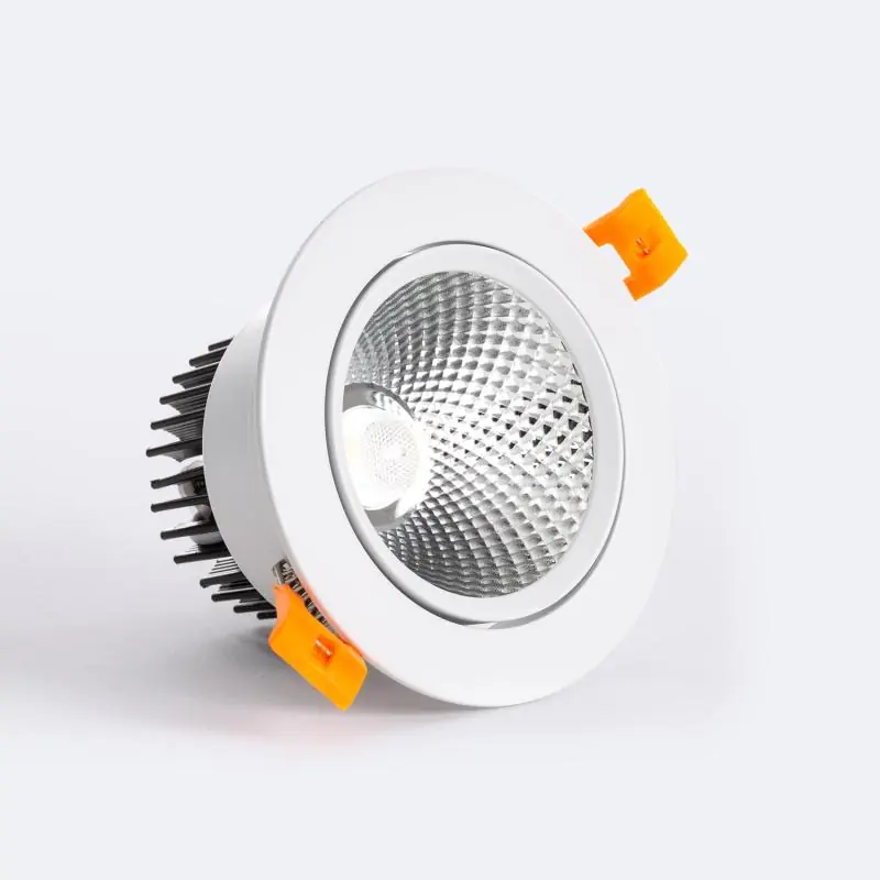 Spot Downlight LED 9W Rond Dimmable Dim to Warm Coupe Ø 90 mm