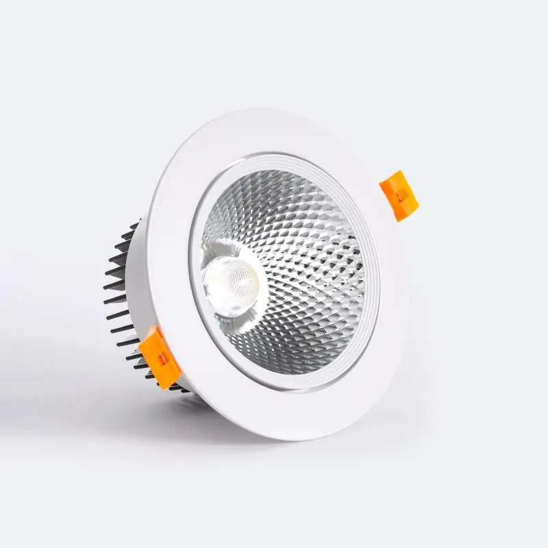 Spot Downlight LED 15W Rond Dimmable Dim to Warm Coupe Ø 110 mm