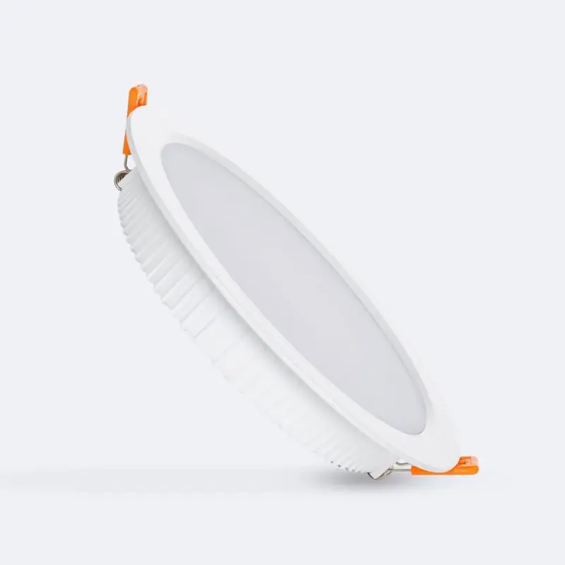Downlight LED 12W Rond Chip OSRAM Aero 110 lm/W LIFUD Coupe Ø 150 mm