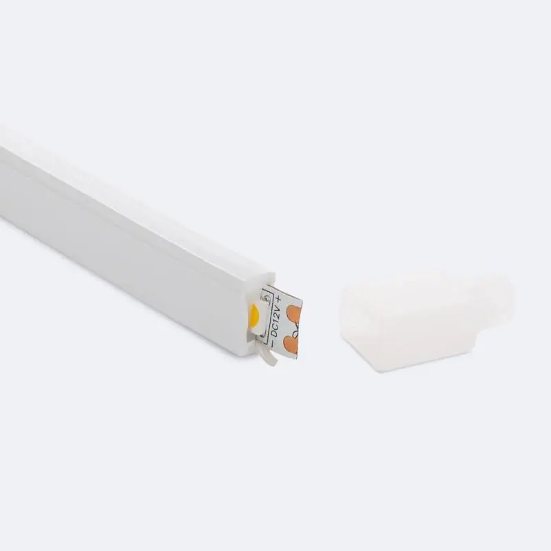 Profilé Néon SFLEX 6x12 Courbe Latérale pour Rubans LED IP20 jusqu‘à 8 mm