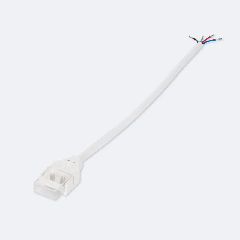 Connecteur HIPPO avec Câble pour Ruban LED RGBIC COB 24V DC IP65 Largeur 12 mm