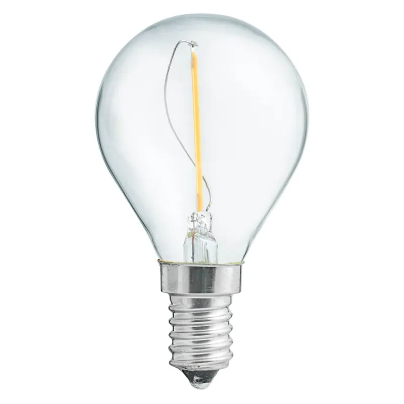 LED E14 boule 1W 2700K