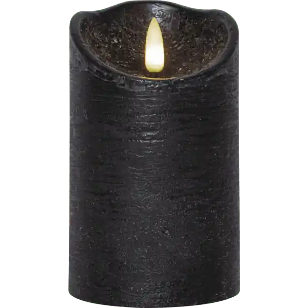 LED Bougie Pilier Flamme Rustic