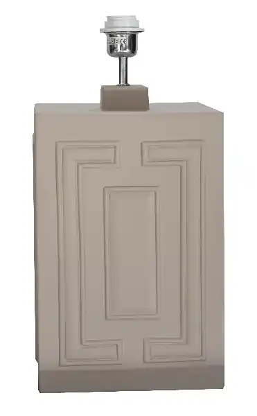 Stucco 48cm pied de lampe