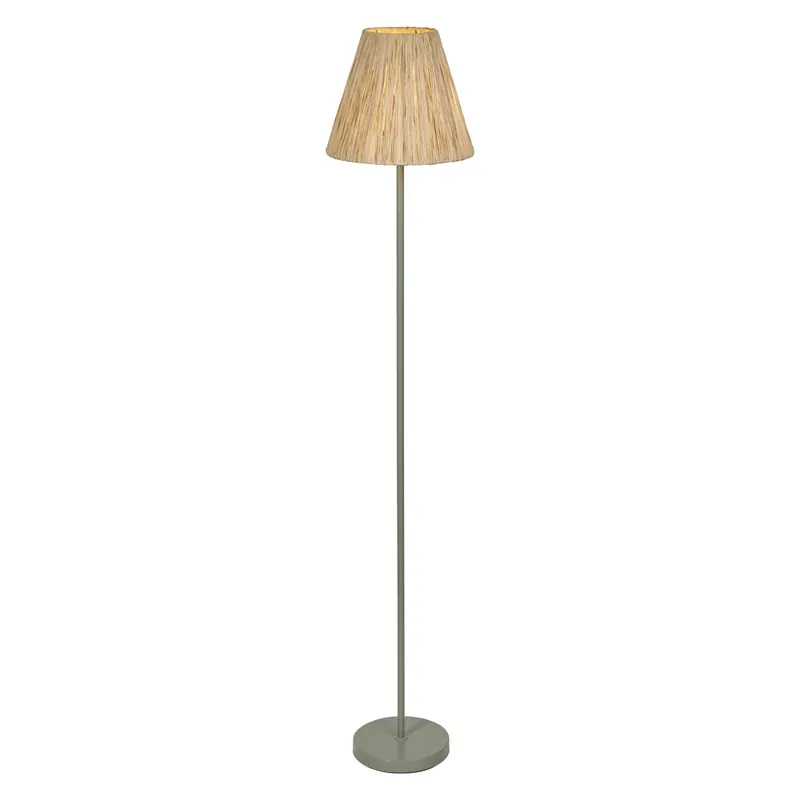 Raffia lampadaire