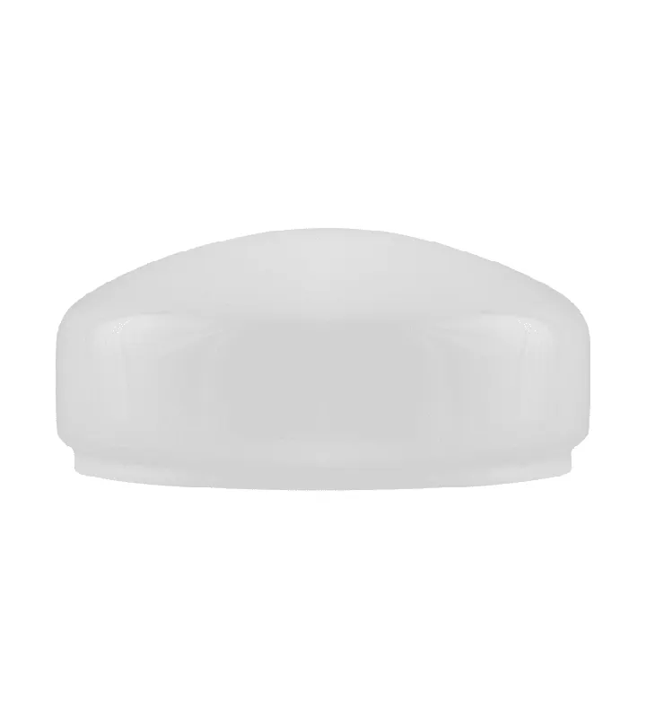 Flat Table Lamp Glass Shade 235