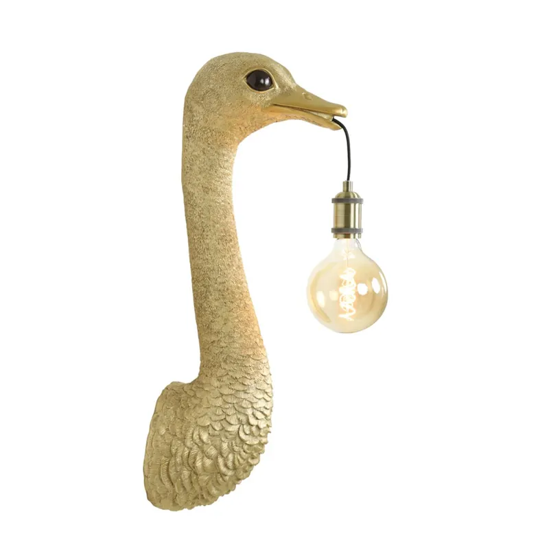 Ostrich 72cm applique murale