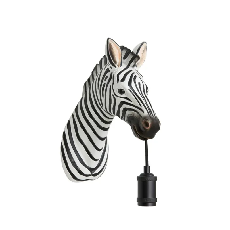 Zebra 25cm applique murale