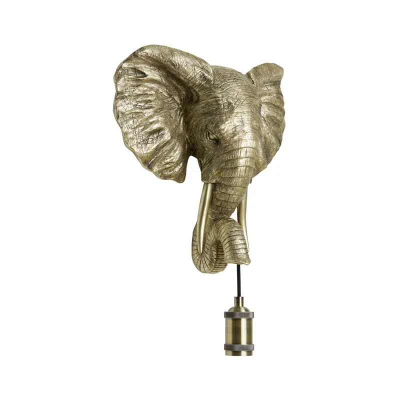 Elephant 36cm applique murale