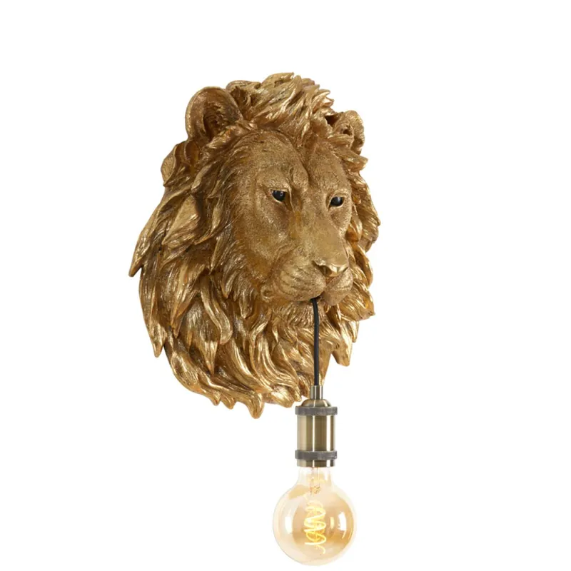 Lion 40cm applique murale