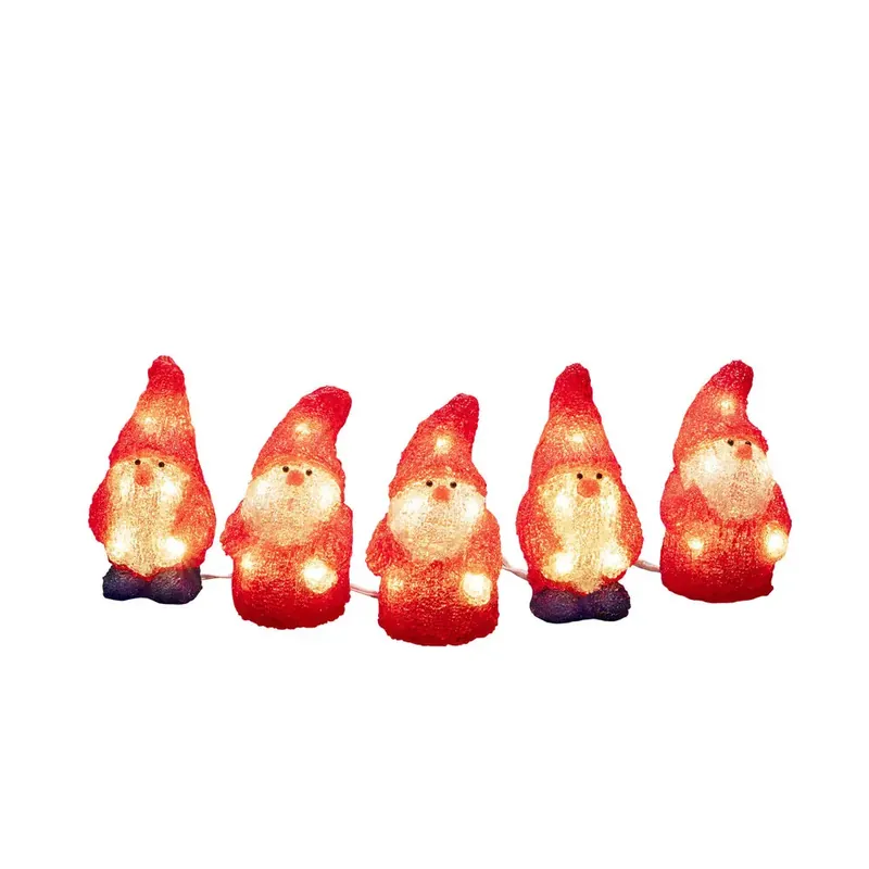 Pères Noël En Acrylique